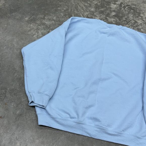 1989 Taylors Version Embroidered Pale Blue Crew Neck Sweatshirt Size XXL - Picture 5 of 10